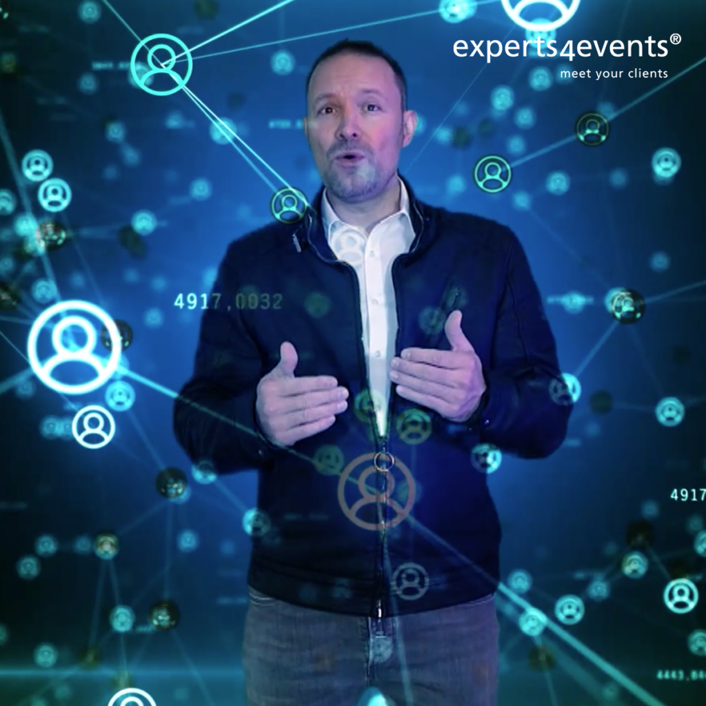 experts4events hologram offers Leo Martin Speaker